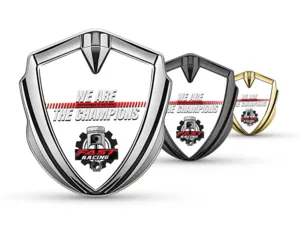 Auto Car Badge Pro Style Stainless Steel Edge